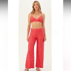 Trina Turk Trellis Swim Spa Cover-Up Pants